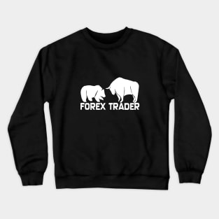 Bulls vs Bears Forex Trader Crewneck Sweatshirt